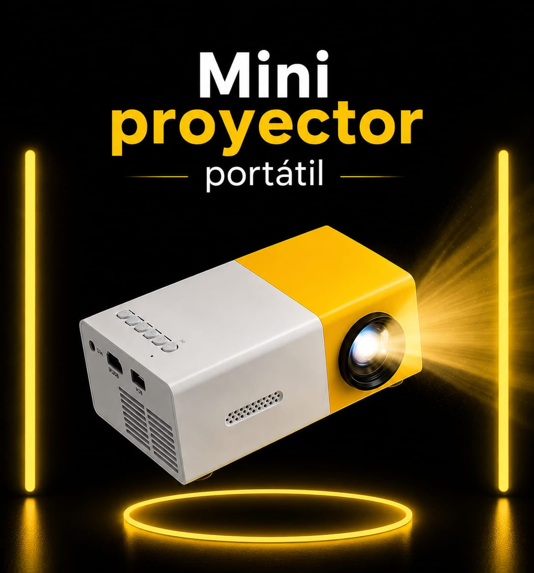 MINI RPROYECTOR MULTIMEDIA PORTÁTIL