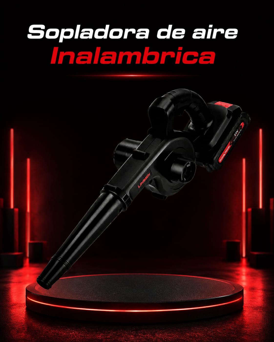 SOPLADOR DE AIRE INALAMBRICO
