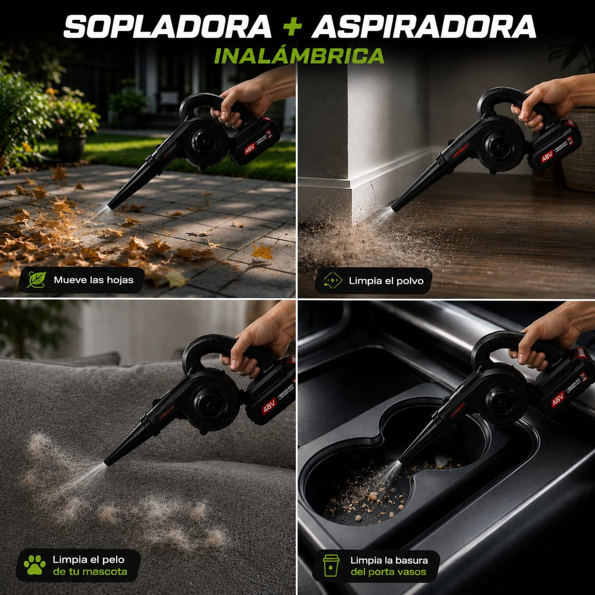 SOPLADOR DE AIRE INALAMBRICO