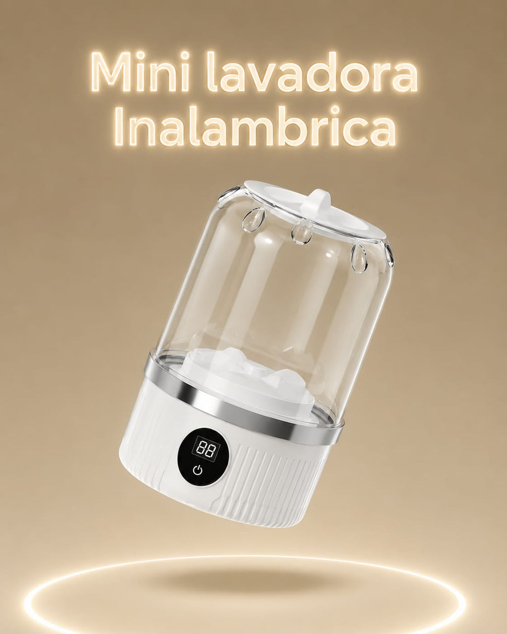 Mini Lavadora Recargable Inalambrica