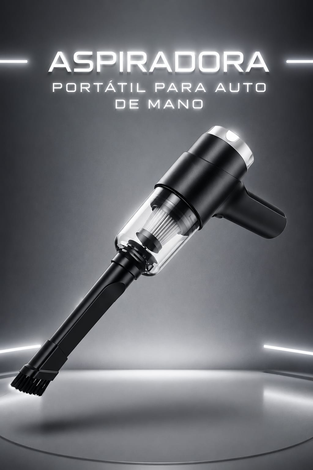 Aspiradora portatil para auto de mano
