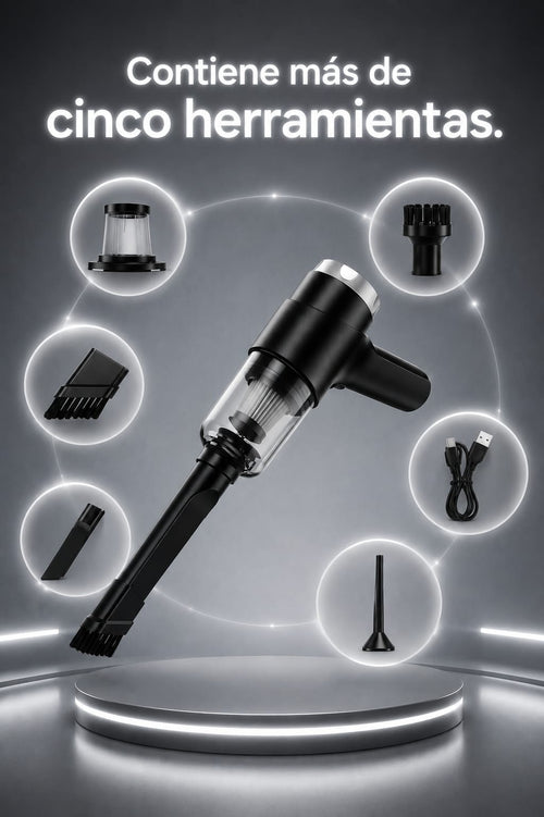 Aspiradora portatil para auto de mano